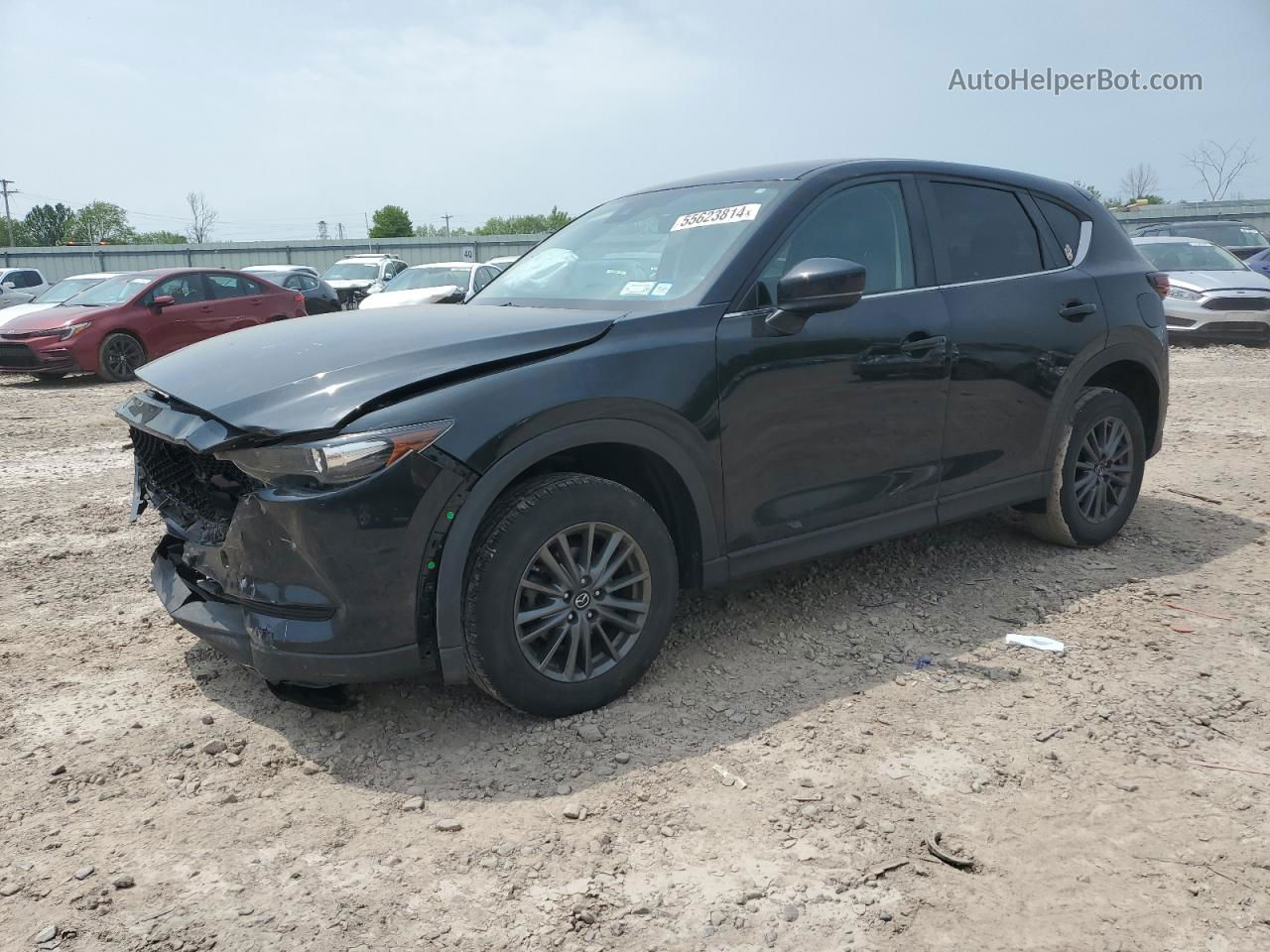 2019 Mazda Cx-5 Touring Black vin: JM3KFBCM9K0650327