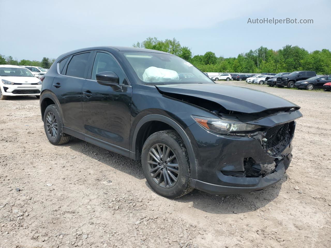 2019 Mazda Cx-5 Touring Black vin: JM3KFBCM9K0650327