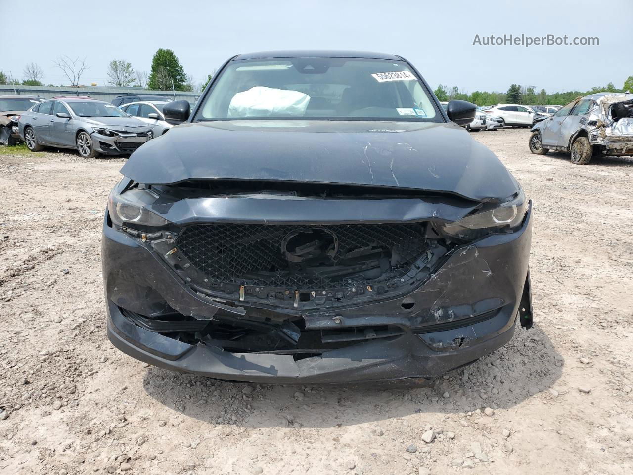 2019 Mazda Cx-5 Touring Black vin: JM3KFBCM9K0650327