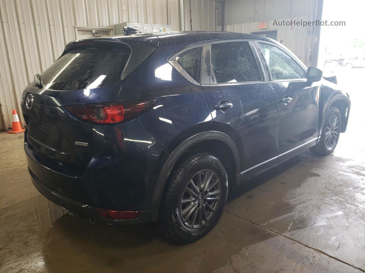 2019 Mazda Cx-5 Touring Blue vin: JM3KFBCM9K1624210