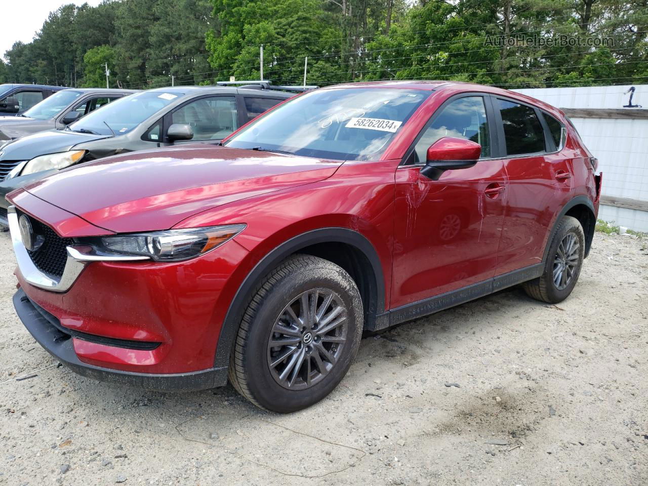 2019 Mazda Cx-5 Touring Красный vin: JM3KFBCM9K1666375