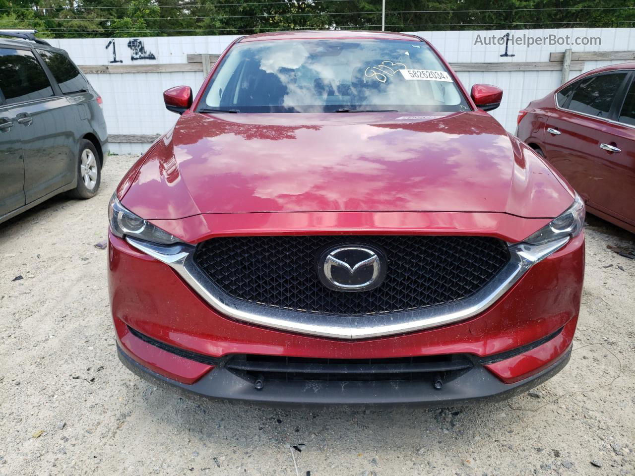 2019 Mazda Cx-5 Touring Красный vin: JM3KFBCM9K1666375