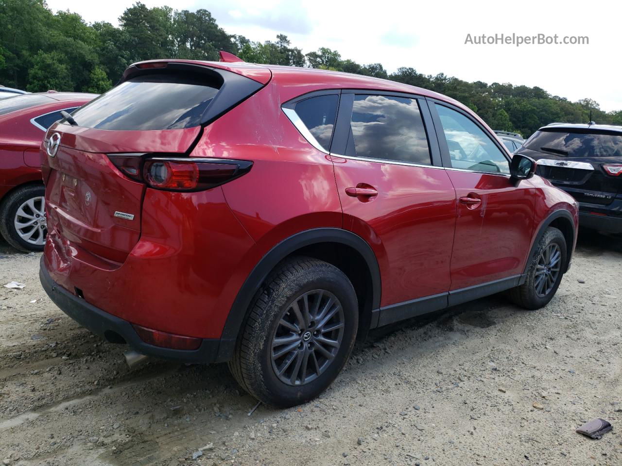 2019 Mazda Cx-5 Touring Красный vin: JM3KFBCM9K1666375