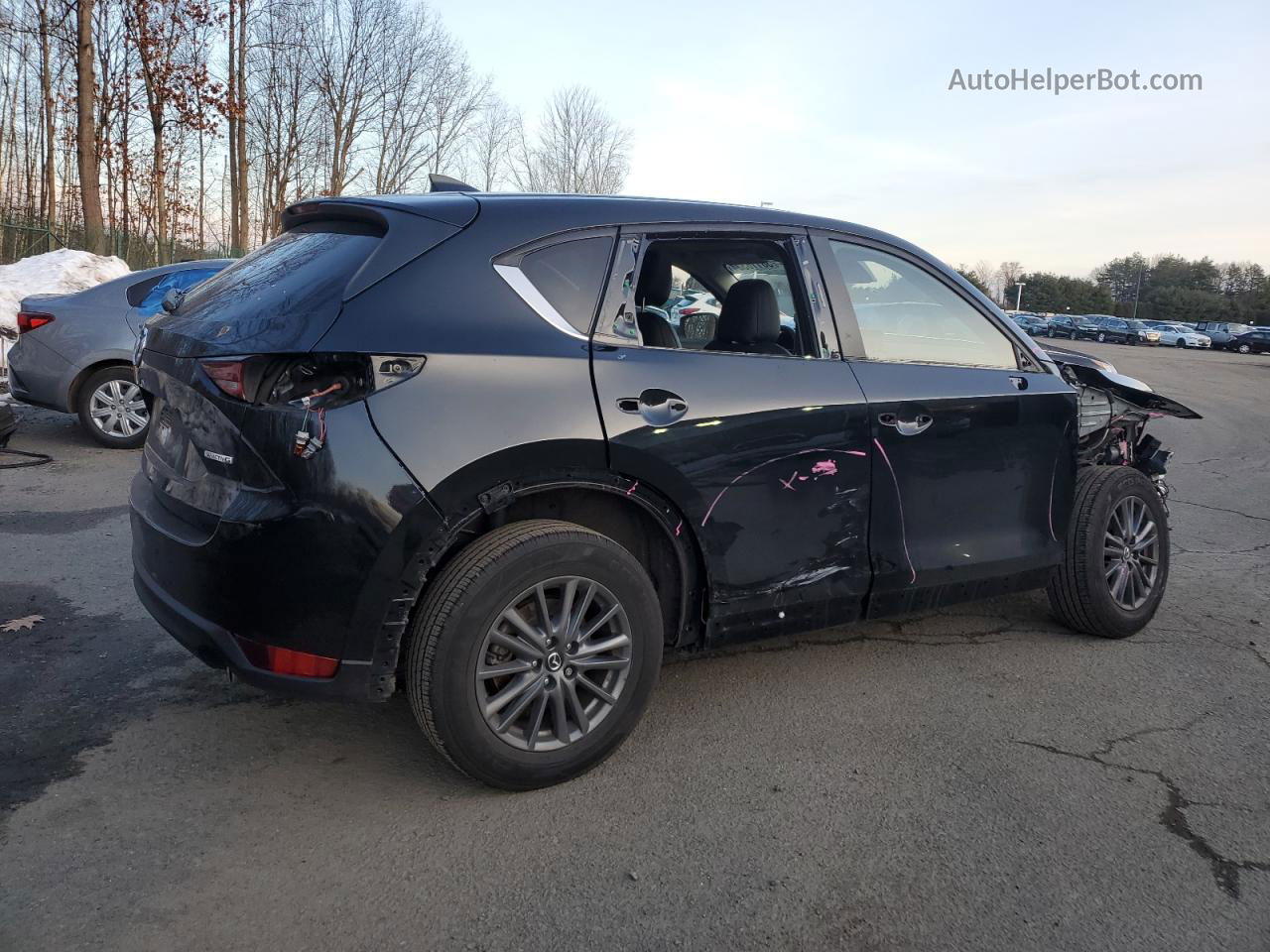 2021 Mazda Cx-5 Touring Черный vin: JM3KFBCM9M0326281