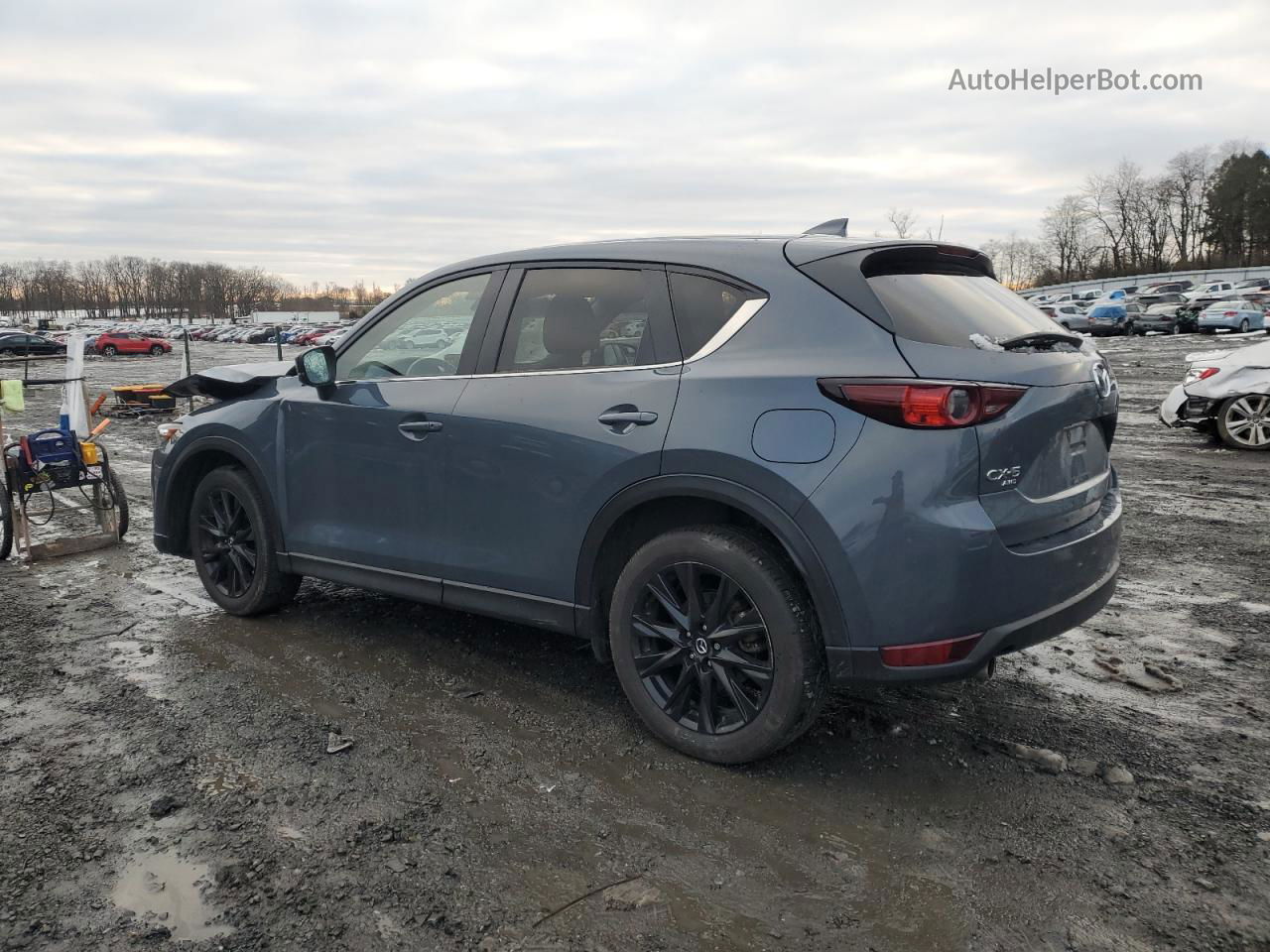 2021 Mazda Cx-5 Touring Синий vin: JM3KFBCM9M0334929