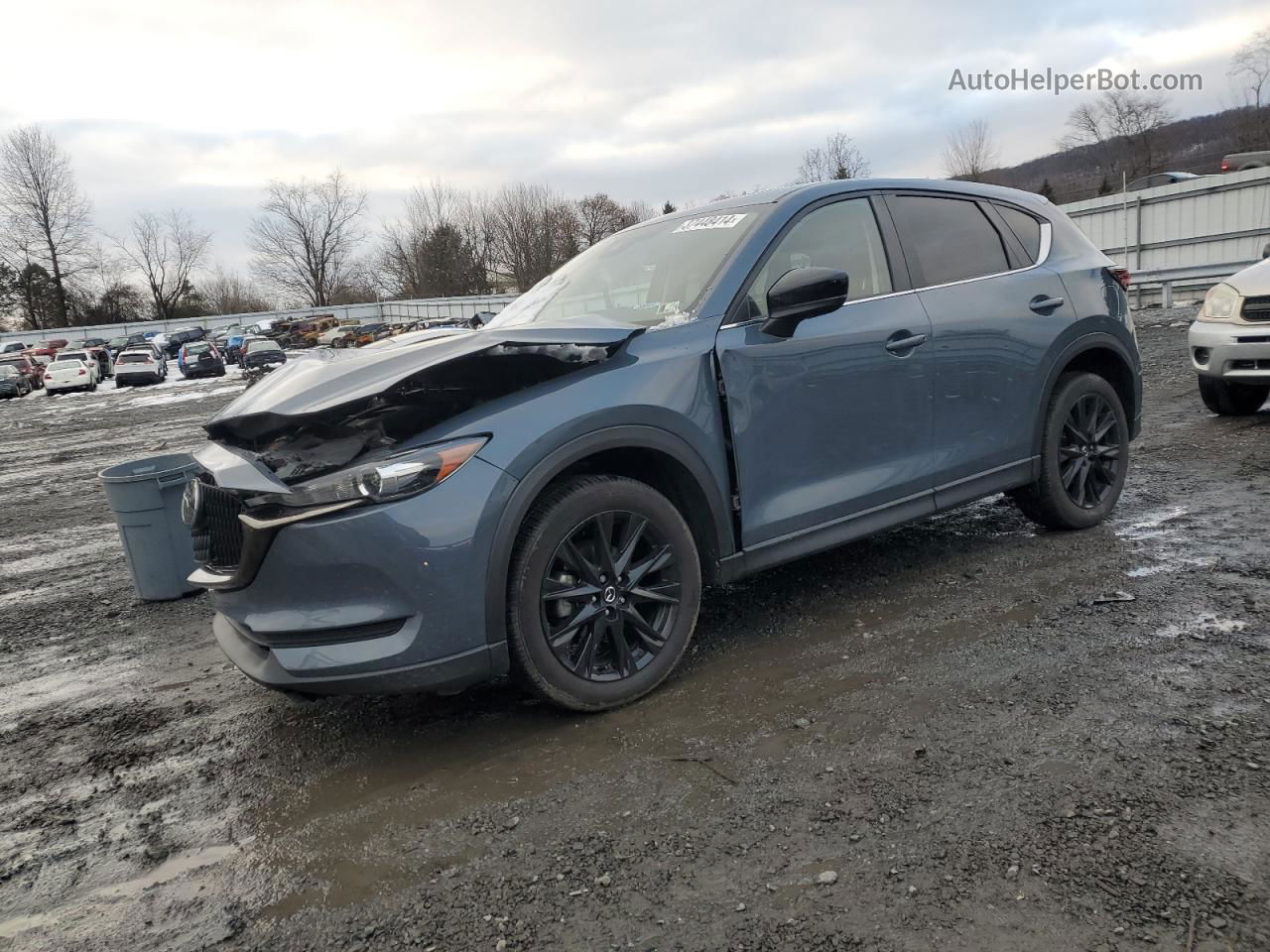 2021 Mazda Cx-5 Touring Синий vin: JM3KFBCM9M0334929