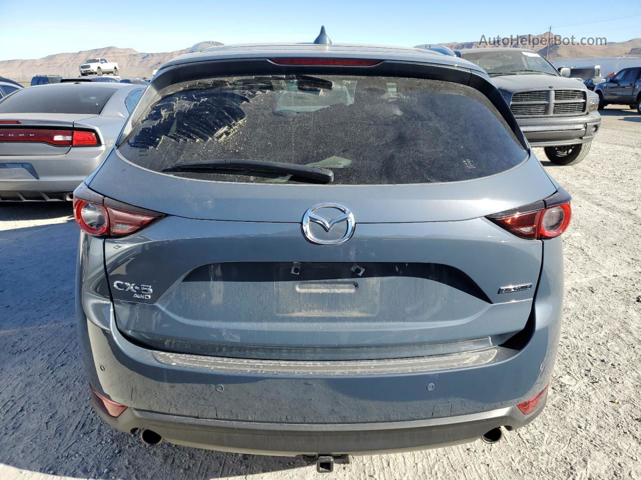 2021 Mazda Cx-5 Touring Gray vin: JM3KFBCM9M0386299