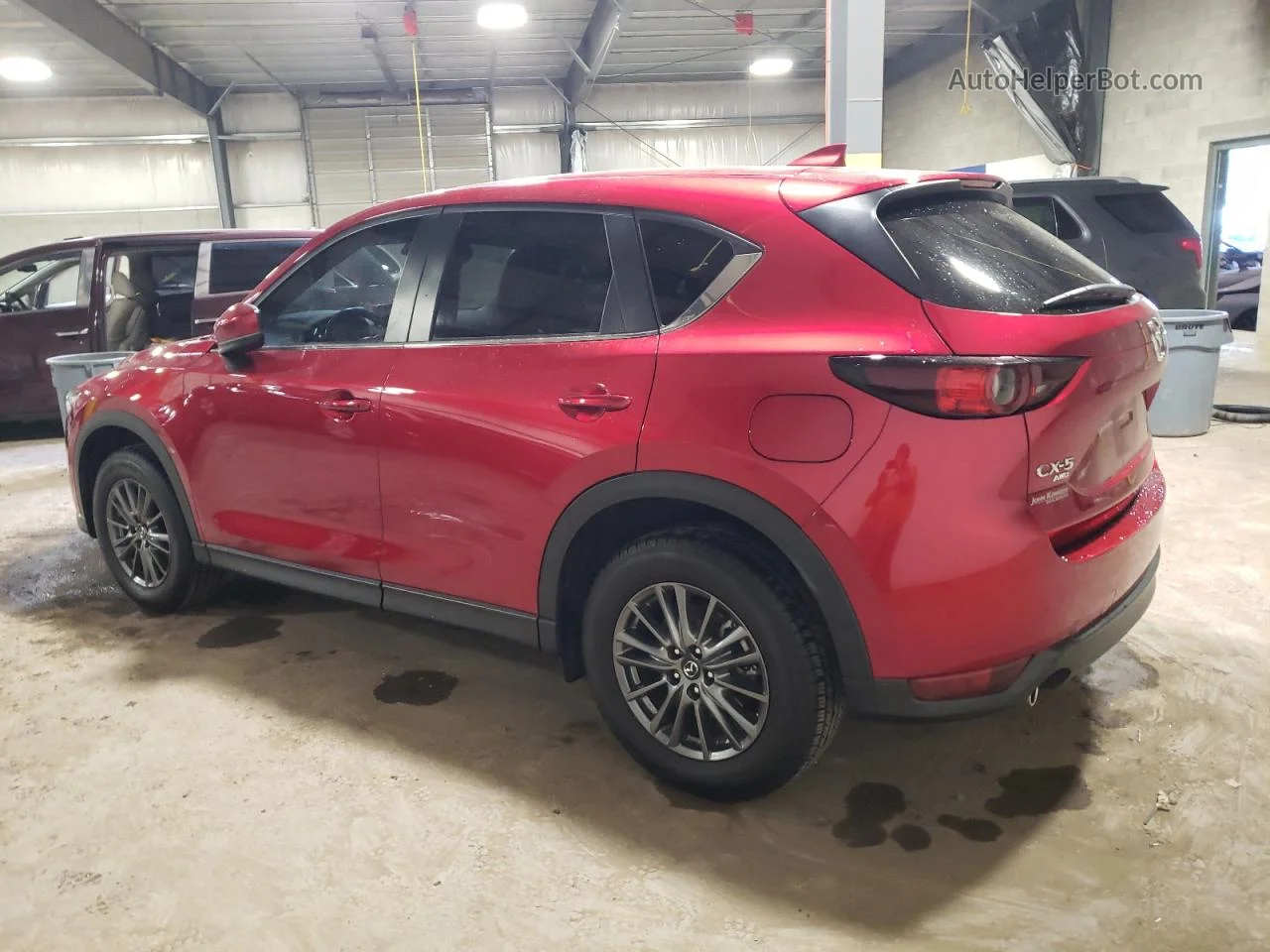 2021 Mazda Cx-5 Touring Red vin: JM3KFBCM9M0388358