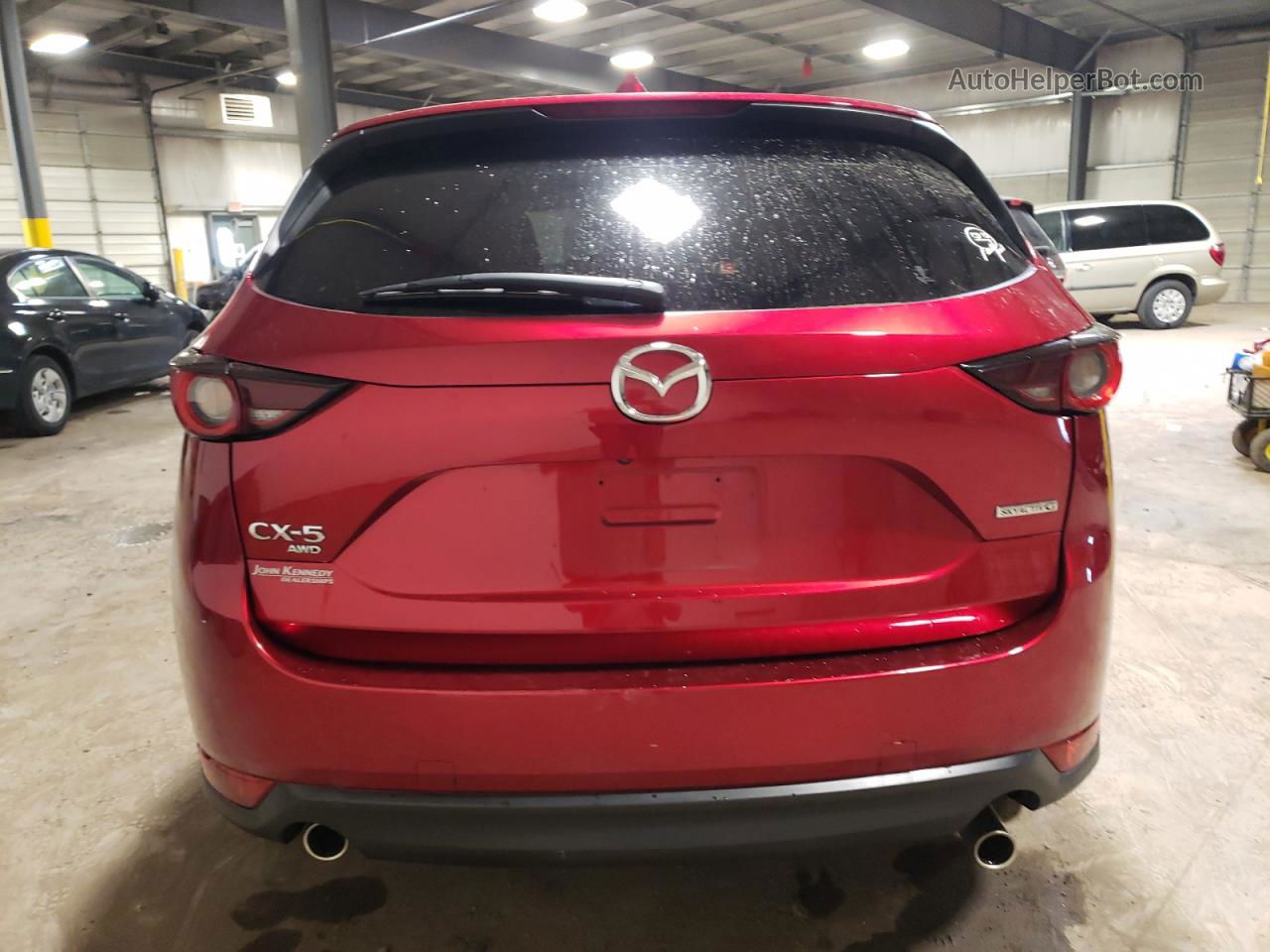 2021 Mazda Cx-5 Touring Red vin: JM3KFBCM9M0388358