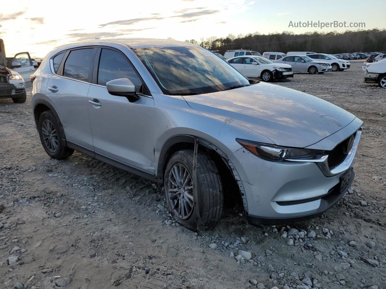 2021 Mazda Cx-5 Touring Серебряный vin: JM3KFBCM9M0400668