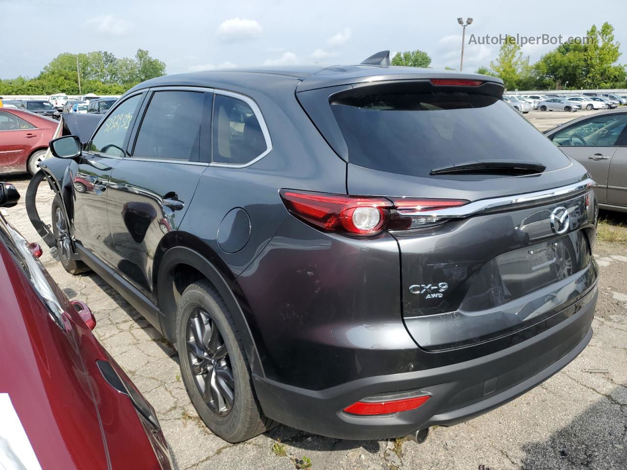 2021 Mazda Cx-5 Touring Gray vin: JM3KFBCM9M0414425