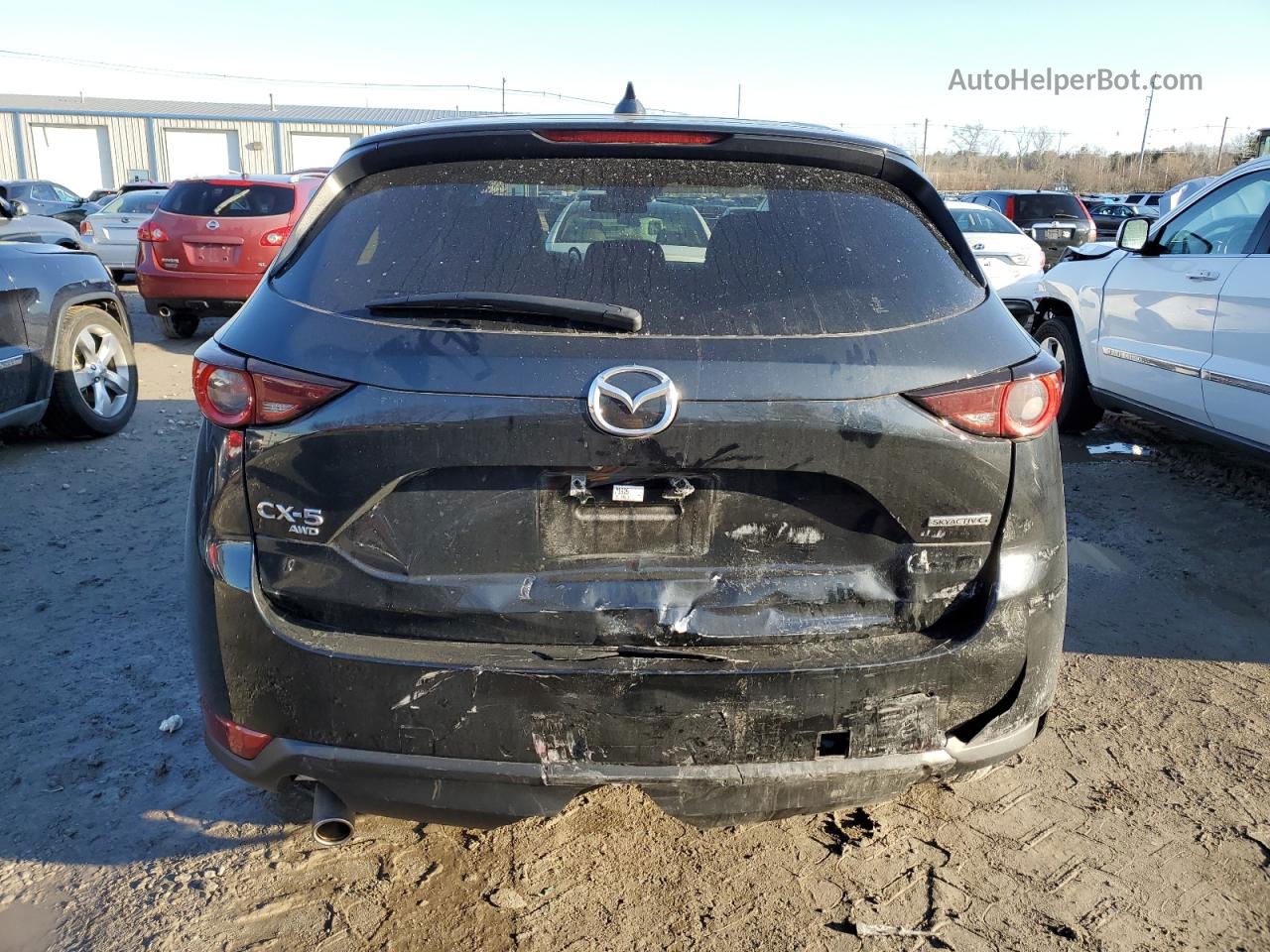 2021 Mazda Cx-5 Touring Черный vin: JM3KFBCM9M0441978