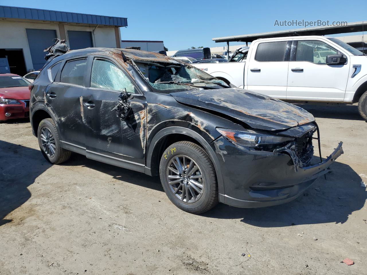 2021 Mazda Cx-5 Touring Charcoal vin: JM3KFBCMXM0339217