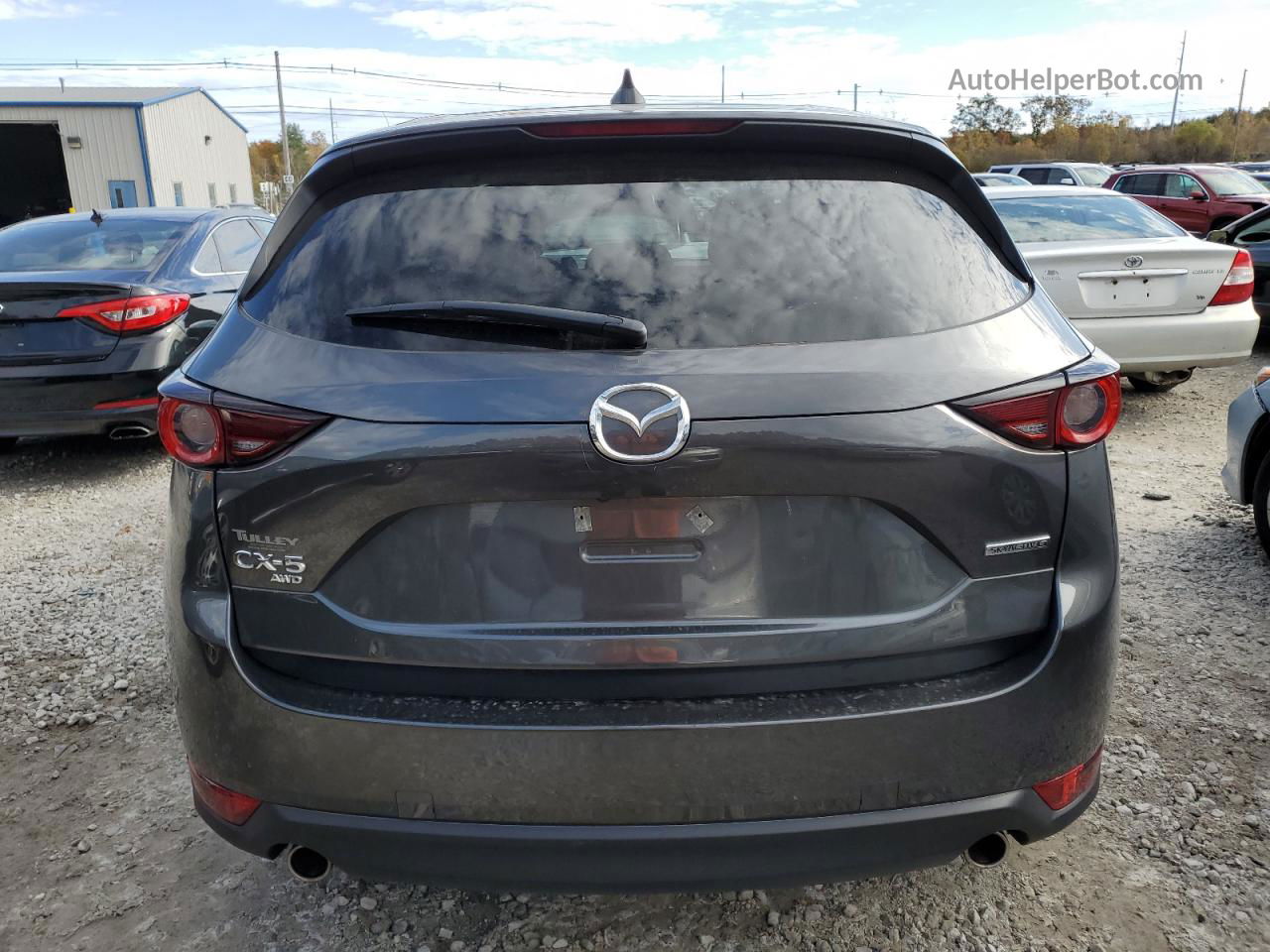 2021 Mazda Cx-5 Touring Silver vin: JM3KFBCMXM0465075