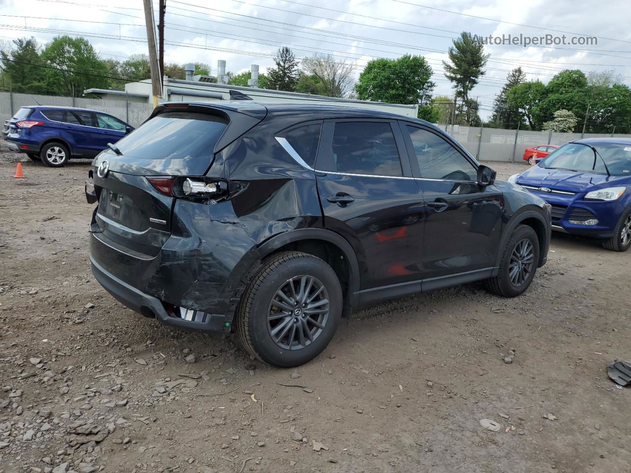 2021 Mazda Cx-5 Touring Black vin: JM3KFBCMXM0465089