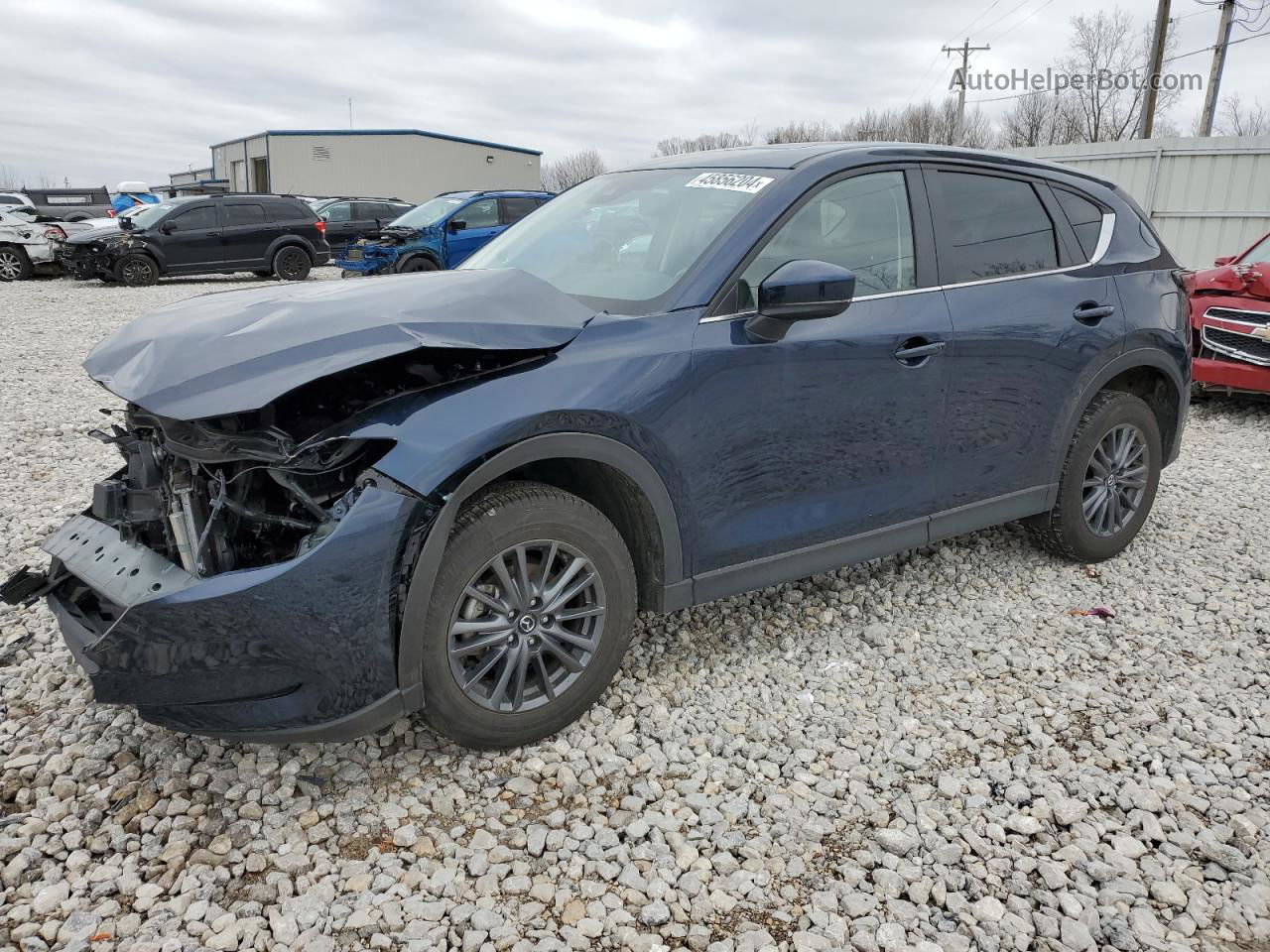 2021 Mazda Cx-5 Touring Blue vin: JM3KFBCMXM0468204