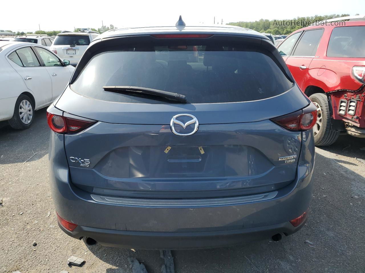 2021 Mazda Cx-5 Carbon Edition Blue vin: JM3KFBCY0M0439233