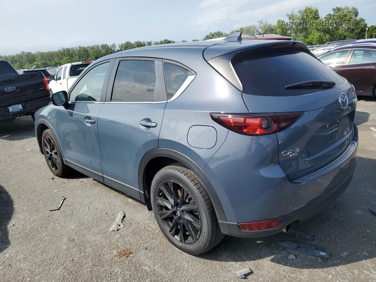 2021 Mazda Cx-5 Carbon Edition Blue vin: JM3KFBCY0M0439233