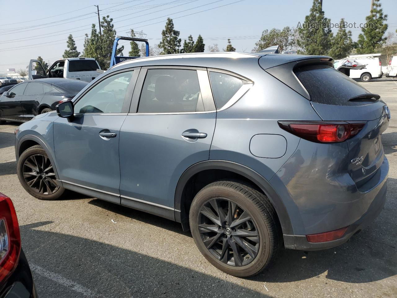 2021 Mazda Cx-5 Carbon Edition Синий vin: JM3KFBCY1M0377793