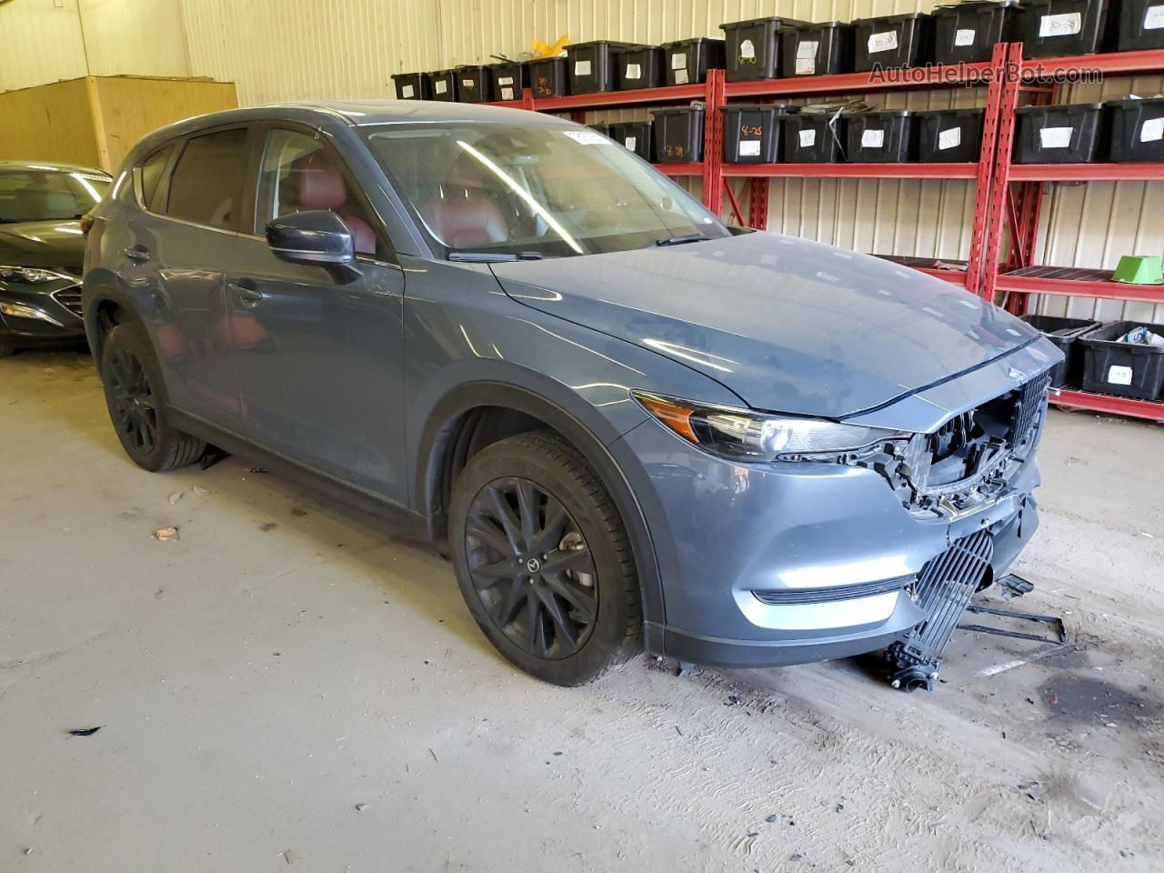 2021 Mazda Cx-5 Carbon Edition Gray vin: JM3KFBCY1M0425129