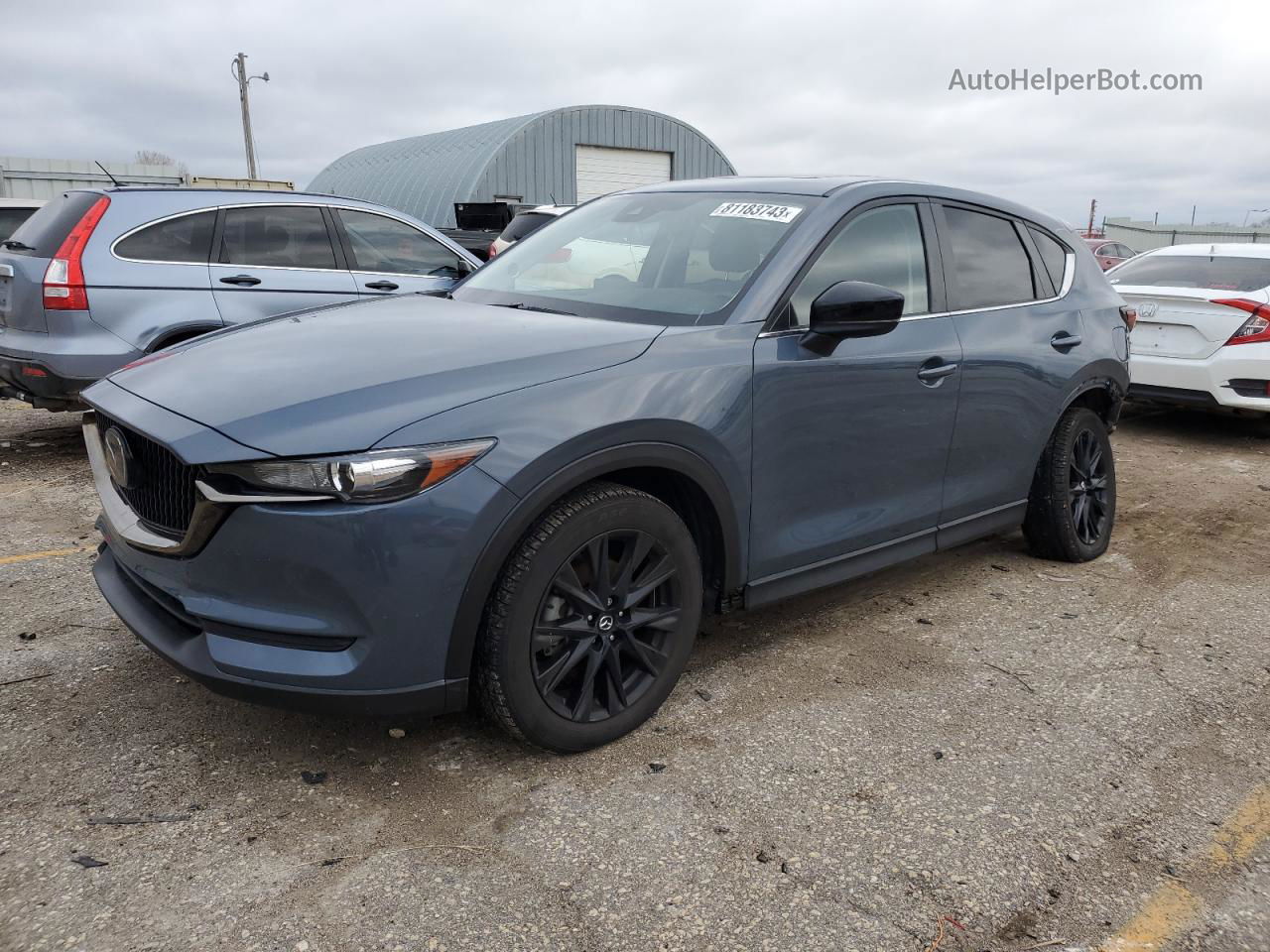 2021 Mazda Cx-5 Carbon Edition Gray vin: JM3KFBCY1M0445638