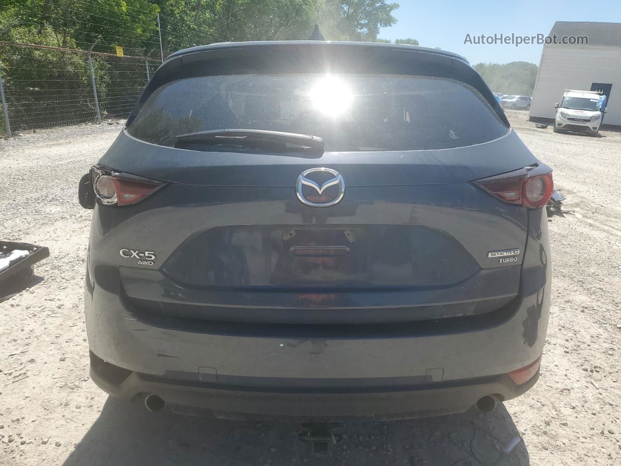 2021 Mazda Cx-5 Carbon Edition Blue vin: JM3KFBCY5M0387744