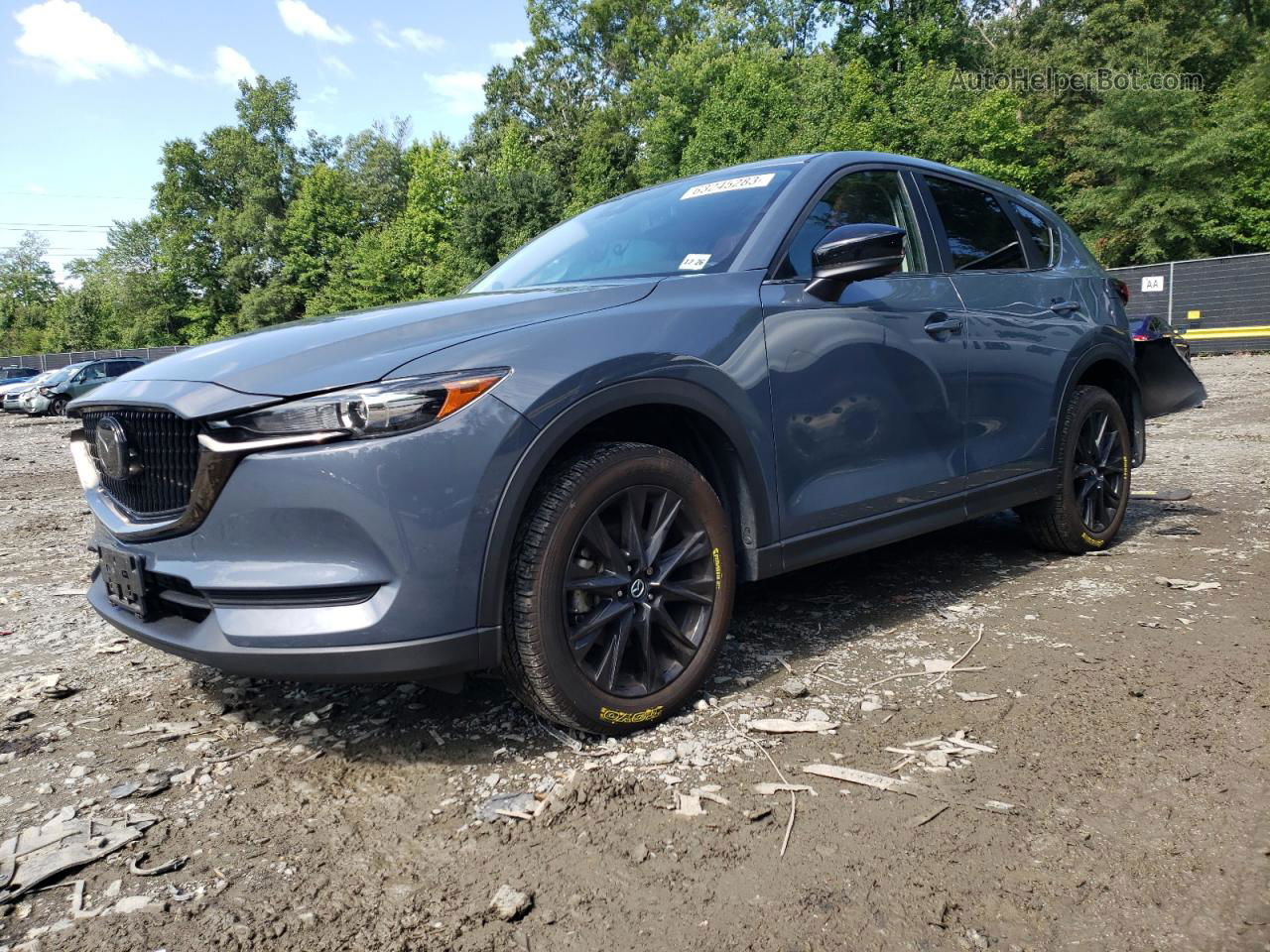 2021 Mazda Cx-5 Carbon Edition Gray vin: JM3KFBCY7M0309272