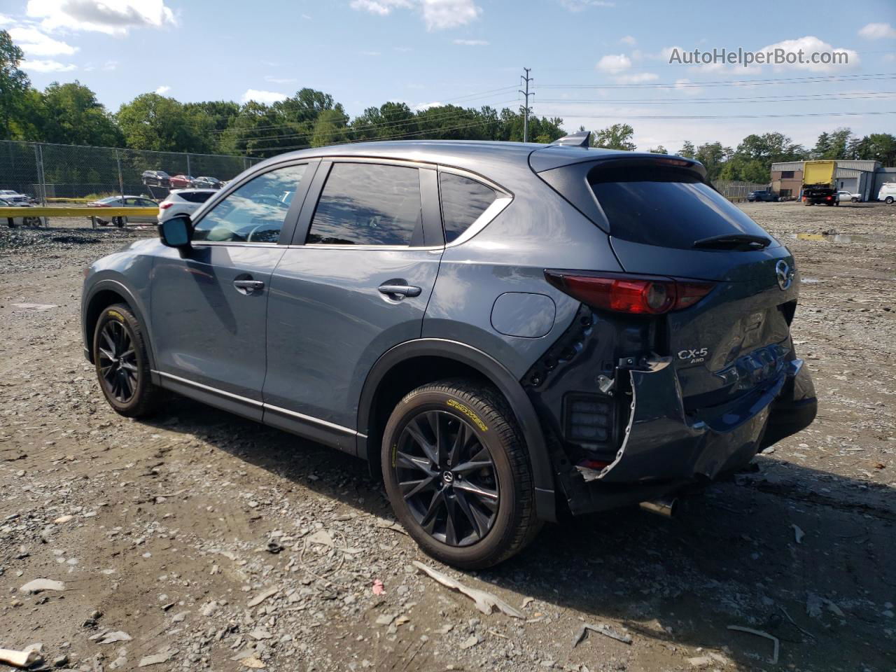 2021 Mazda Cx-5 Carbon Edition Gray vin: JM3KFBCY7M0309272