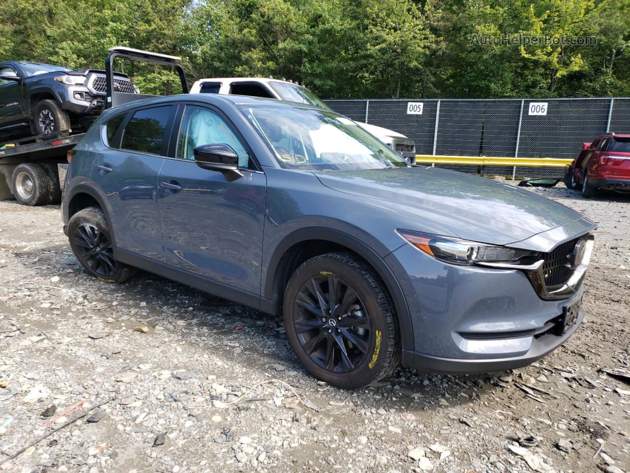 2021 Mazda Cx-5 Carbon Edition Gray vin: JM3KFBCY7M0309272