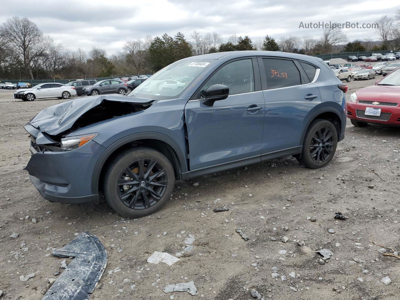 2021 Mazda Cx-5 Carbon Edition Gray vin: JM3KFBCY9M0419420