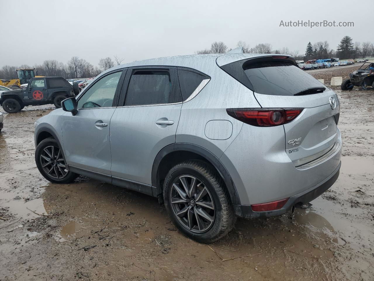 2017 Mazda Cx-5 Grand Touring Silver vin: JM3KFBDL3H0123205