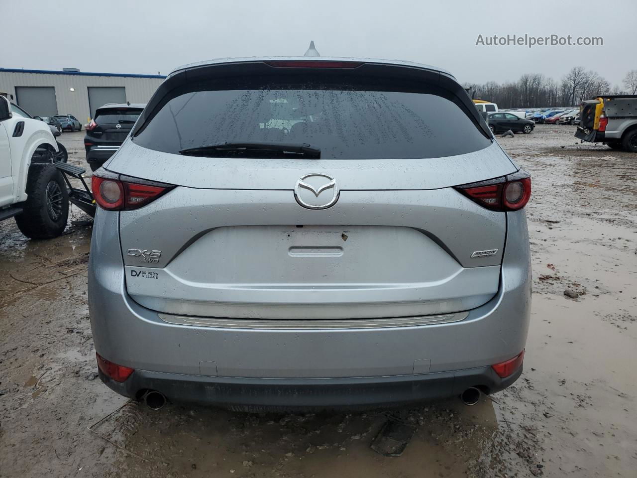 2017 Mazda Cx-5 Grand Touring Silver vin: JM3KFBDL3H0123205