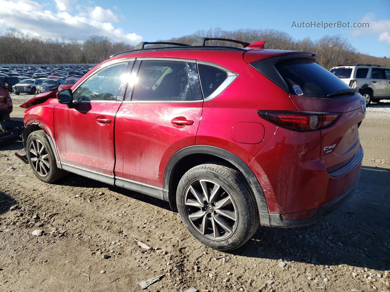 2017 Mazda Cx-5 Grand Touring Red vin: JM3KFBDL6H0190834