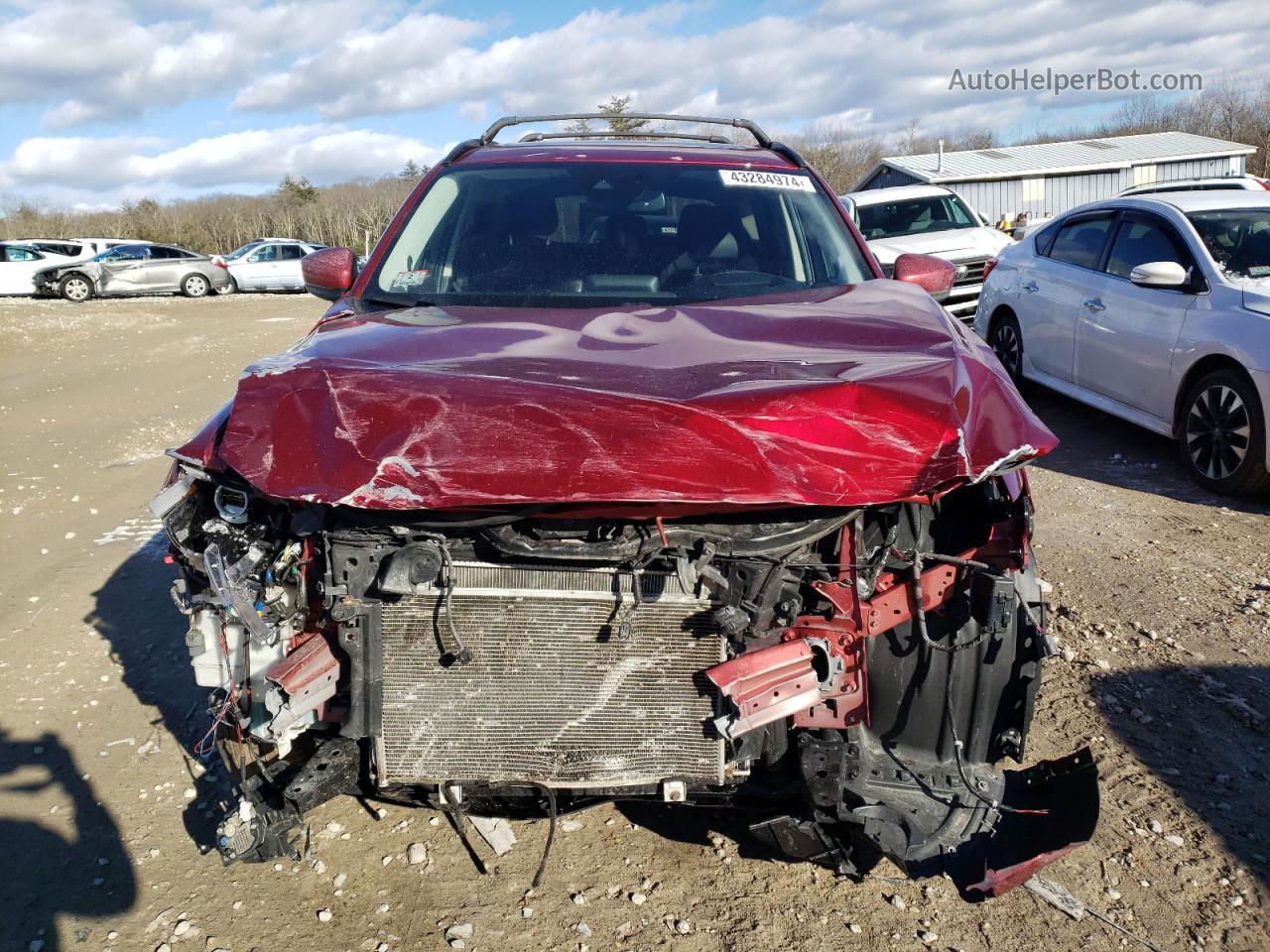 2017 Mazda Cx-5 Grand Touring Red vin: JM3KFBDL6H0190834