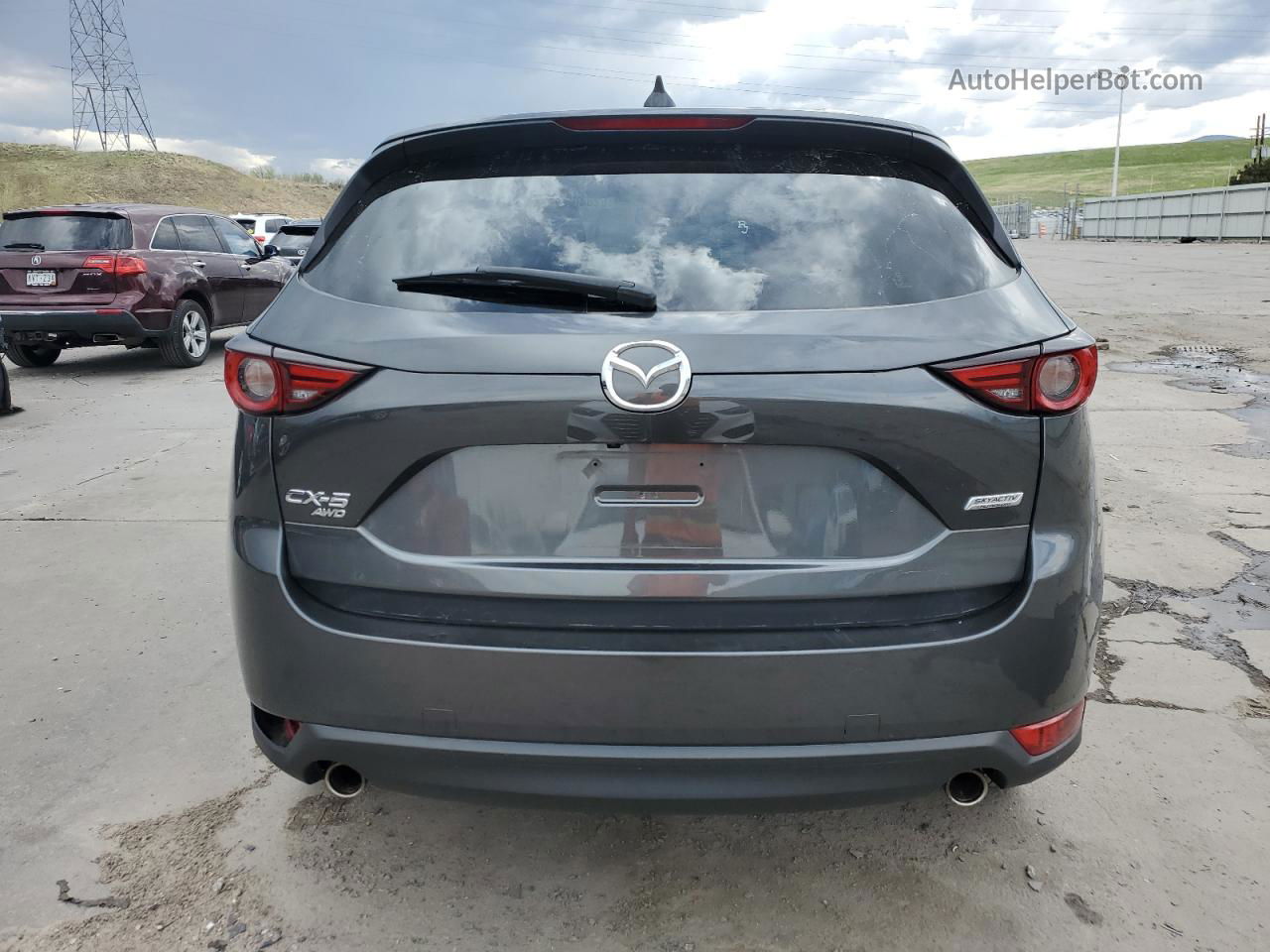 2017 Mazda Cx-5 Grand Touring Серый vin: JM3KFBDL6H0211388