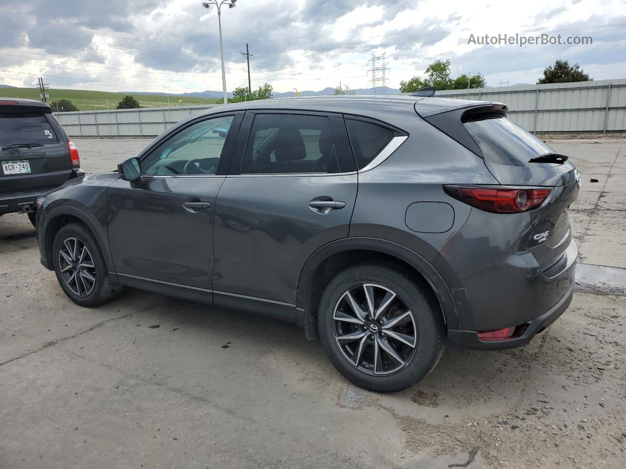 2017 Mazda Cx-5 Grand Touring Серый vin: JM3KFBDL6H0211388