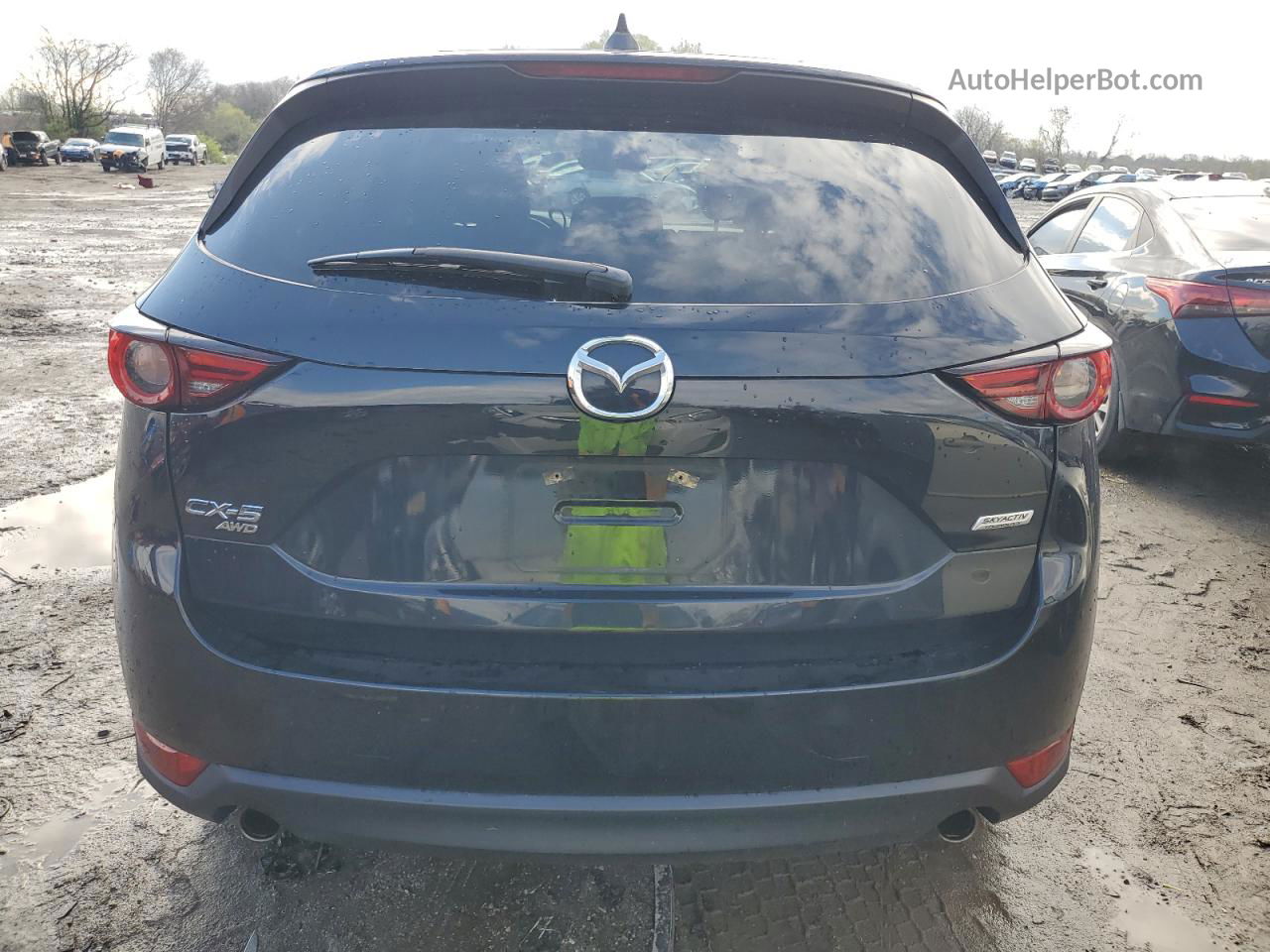 2017 Mazda Cx-5 Grand Touring Black vin: JM3KFBDL7H0121585