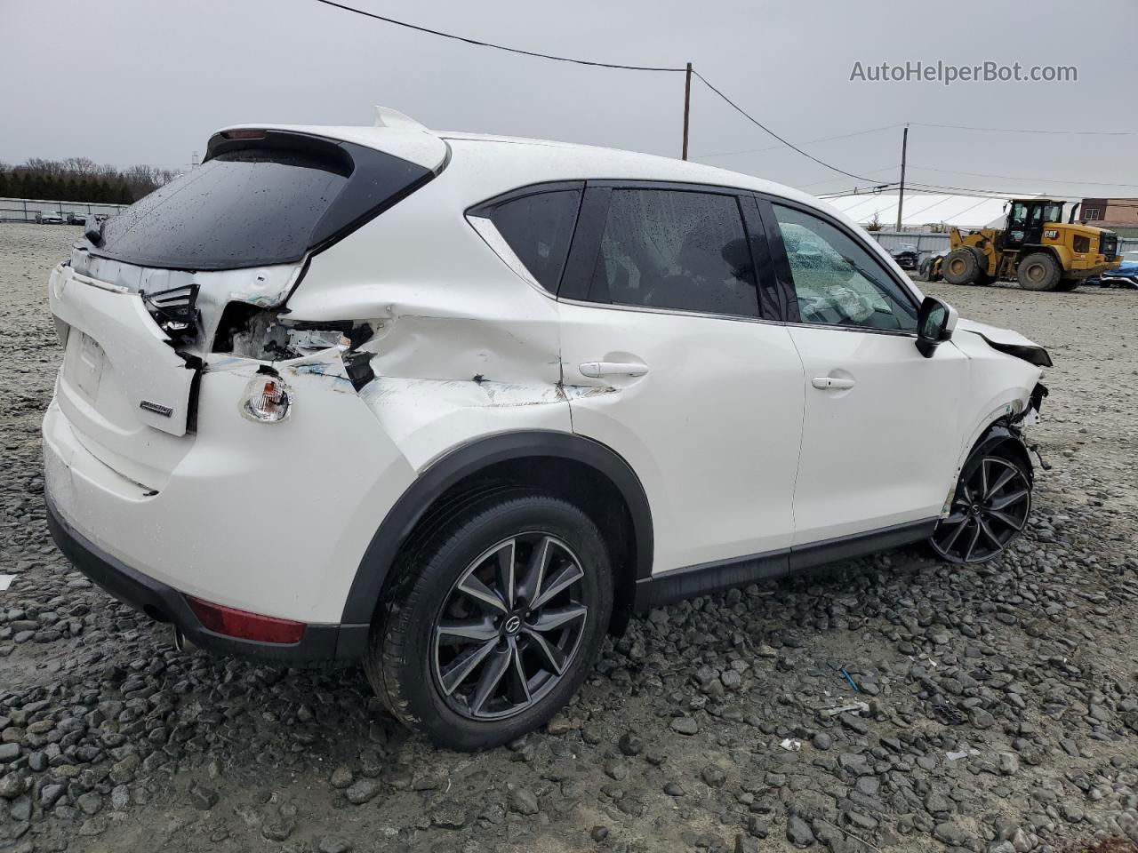 2017 Mazda Cx-5 Grand Touring Белый vin: JM3KFBDL9H0136492