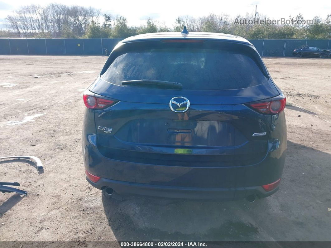 2017 Mazda Cx-5 Grand Touring Dark Blue vin: JM3KFBDLXH0166567