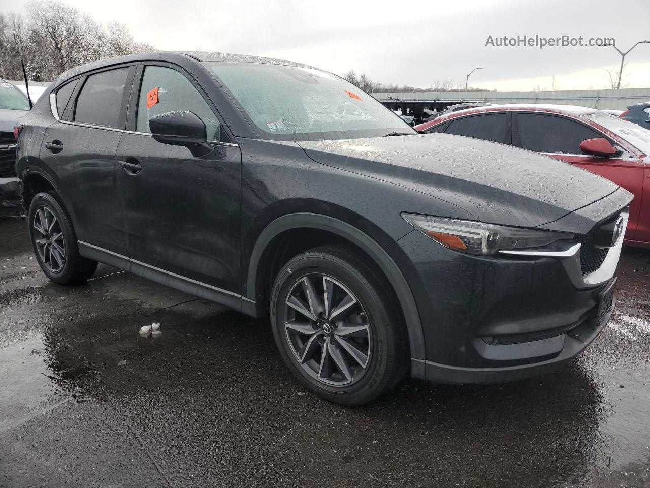 2017 Mazda Cx-5 Grand Touring Black vin: JM3KFBDLXH0177276