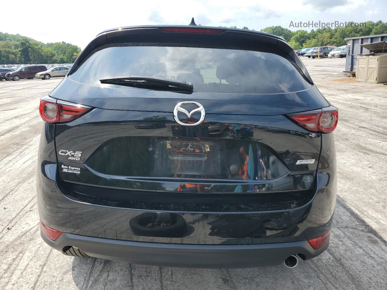 2019 Mazda Cx-5 Grand Touring Black vin: JM3KFBDM0K0500492