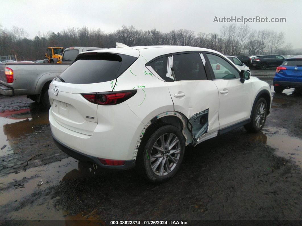 2019 Mazda Cx-5 Grand Touring White vin: JM3KFBDM0K0524615