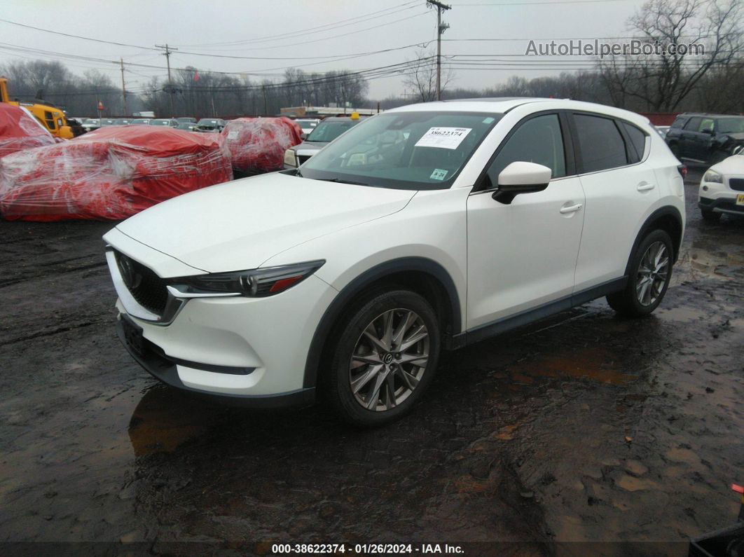 2019 Mazda Cx-5 Grand Touring White vin: JM3KFBDM0K0524615