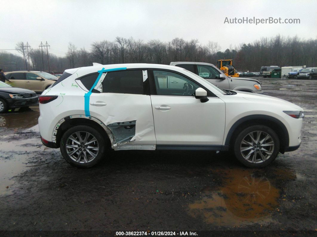 2019 Mazda Cx-5 Grand Touring White vin: JM3KFBDM0K0524615