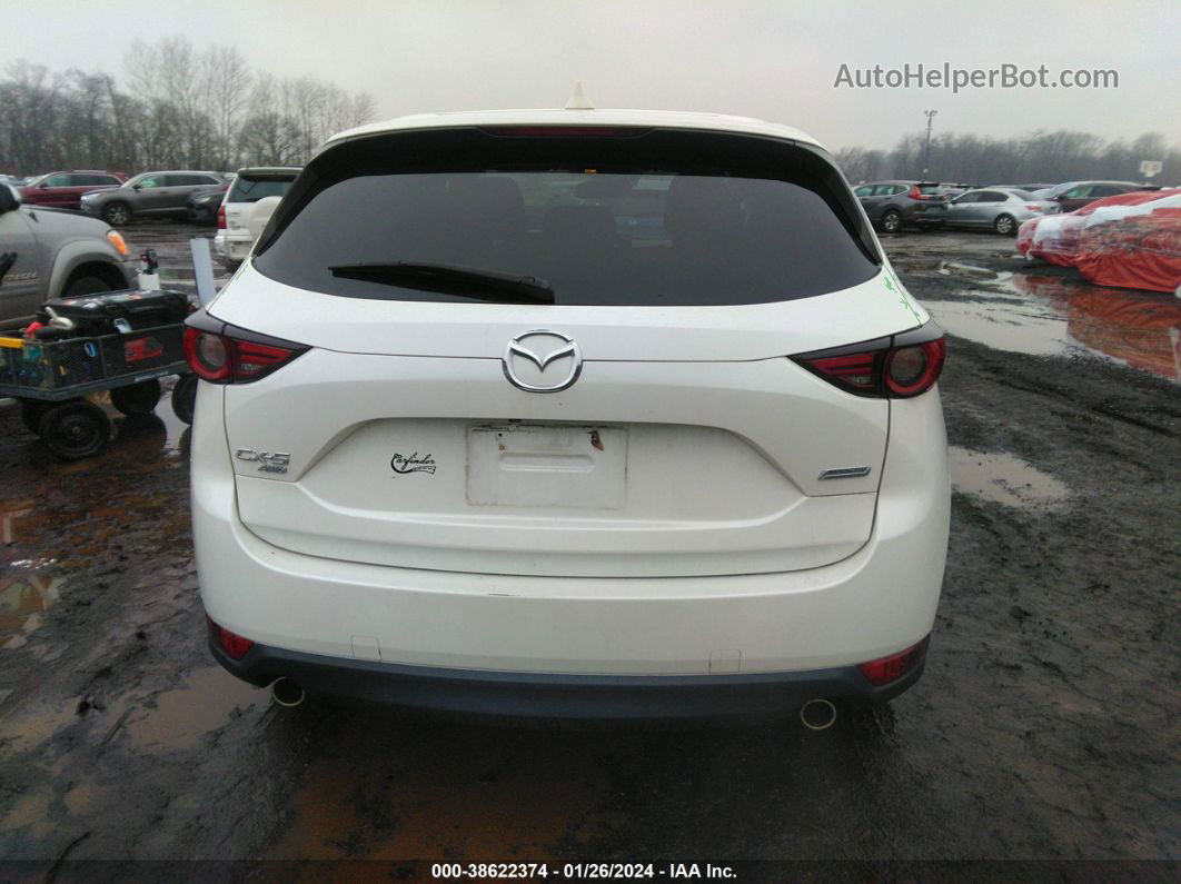 2019 Mazda Cx-5 Grand Touring White vin: JM3KFBDM0K0524615