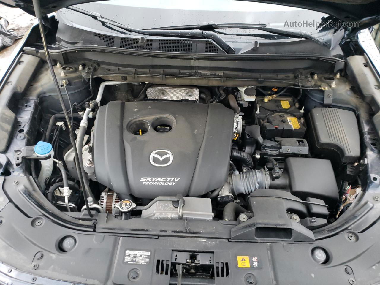 2019 Mazda Cx-5 Grand Touring Синий vin: JM3KFBDM0K0536926