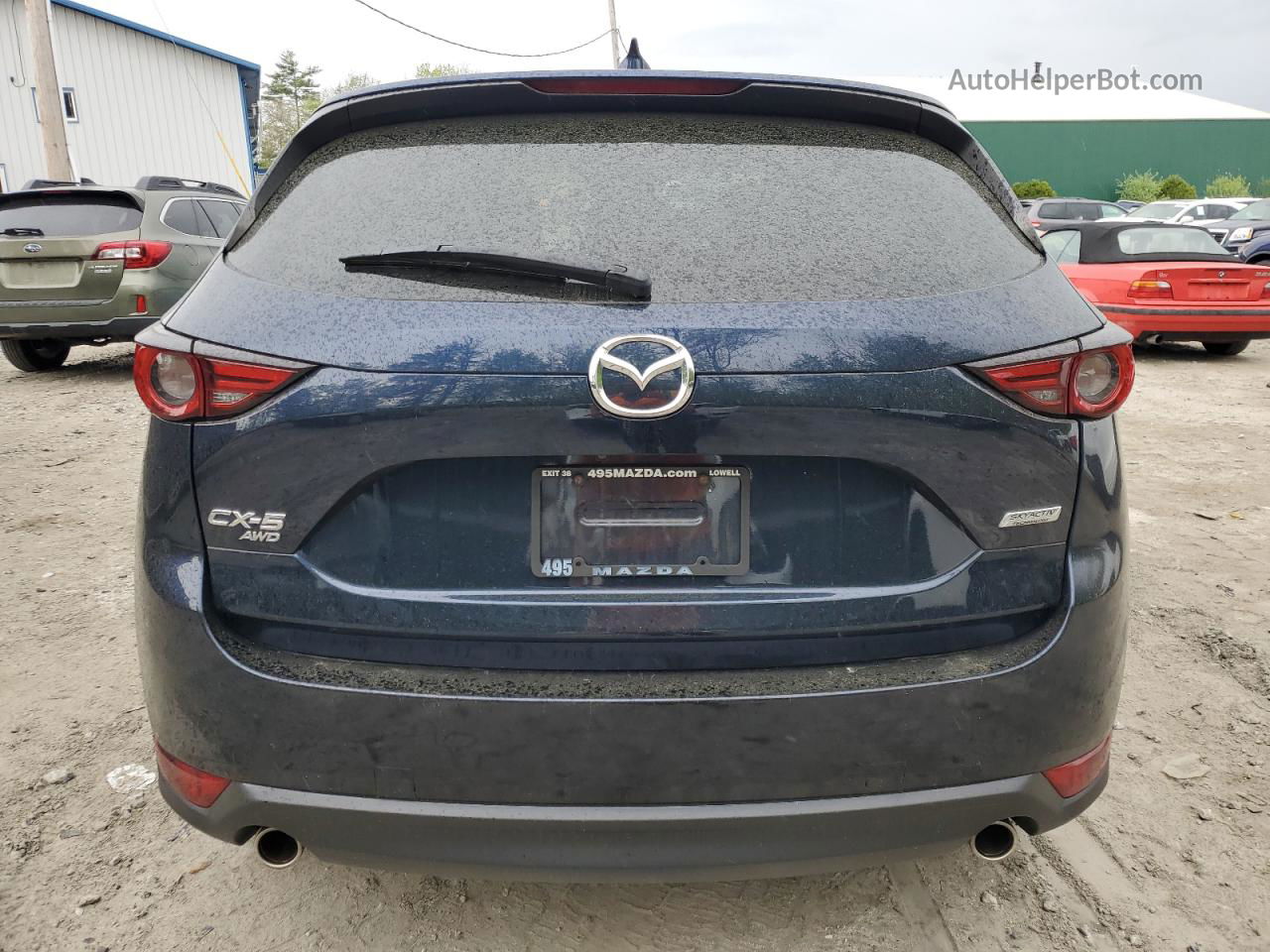 2019 Mazda Cx-5 Grand Touring Blue vin: JM3KFBDM0K0602522