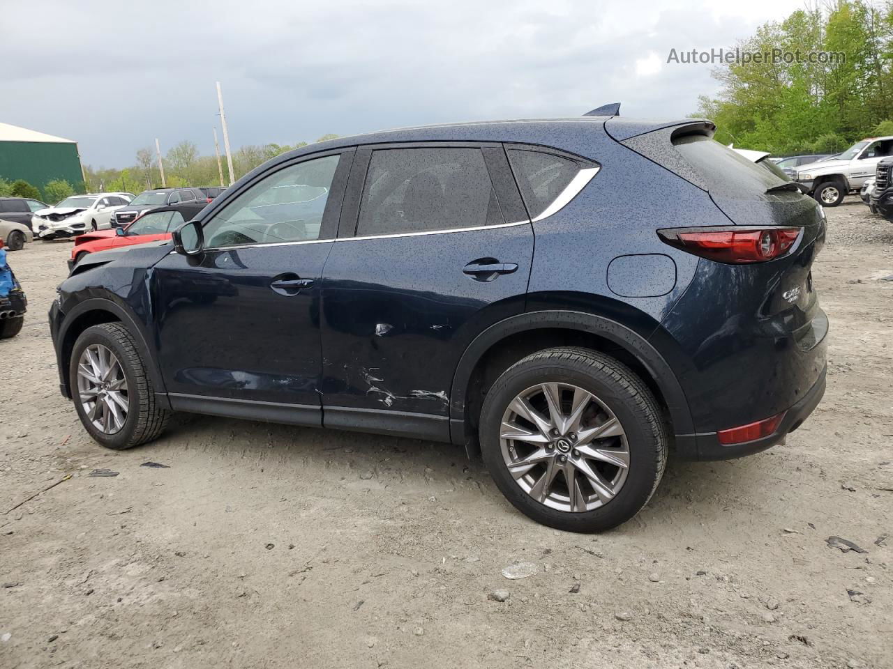 2019 Mazda Cx-5 Grand Touring Blue vin: JM3KFBDM0K0602522