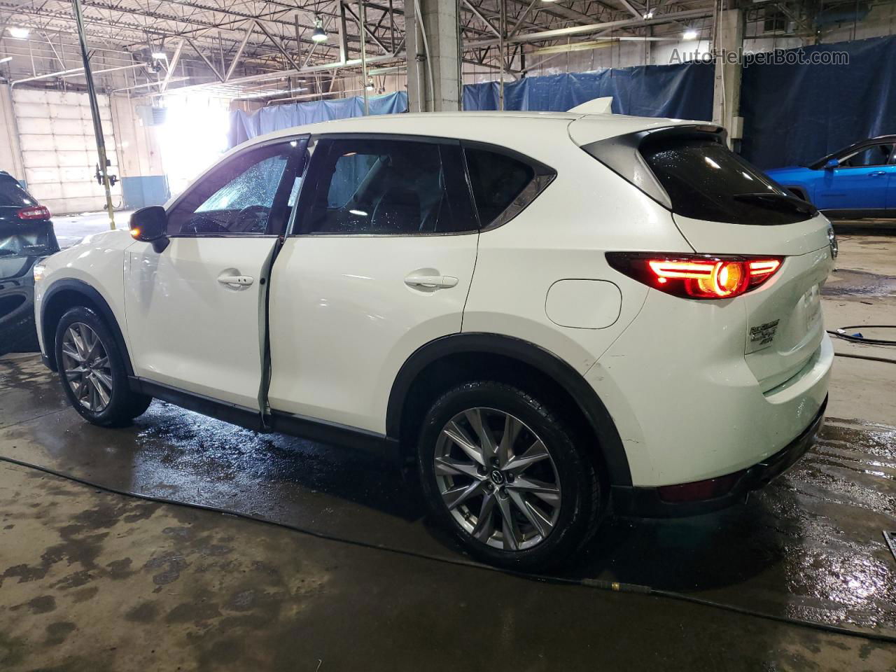 2019 Mazda Cx-5 Grand Touring Белый vin: JM3KFBDM0K1566406