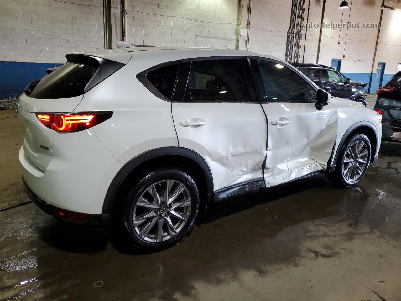 2019 Mazda Cx-5 Grand Touring Белый vin: JM3KFBDM0K1566406